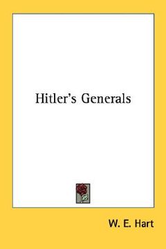 portada hitler's generals (en Inglés)