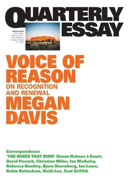 portada Voice of Reason: On Recognition and Renewal: Quarterly Essay 90