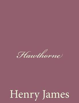 portada Hawthorne (en Inglés)