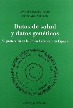portada Datos de salud y datos geneticos. su proteccion en la union europea yen España
