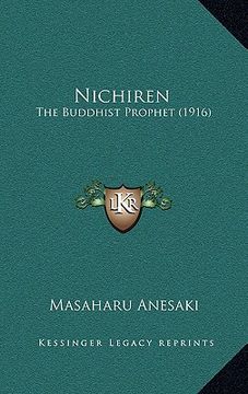 portada nichiren: the buddhist prophet (1916)
