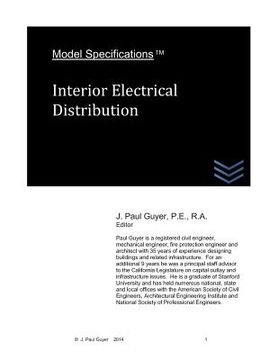 portada Model Specifications: Interior Electrical Distribution (en Inglés)