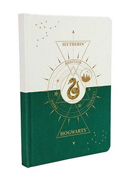 portada Harry Potter: Slytherin Constellation Hardcover Ruled Journal (Harry Potter: Constellation) 