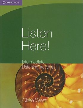 portada listen here!: intermediate listening activities