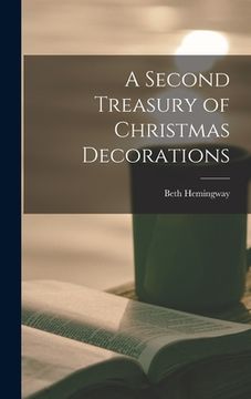 portada A Second Treasury of Christmas Decorations (en Inglés)
