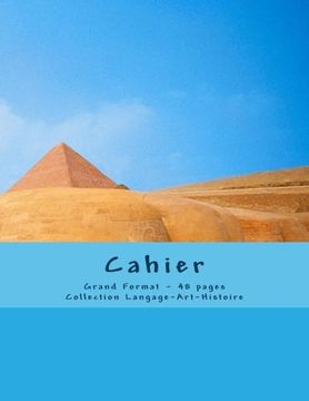 portada Cahier - Grand Format - 48 Pages - Collection Langage-Art-Histoire: Design Original 1 (in French)