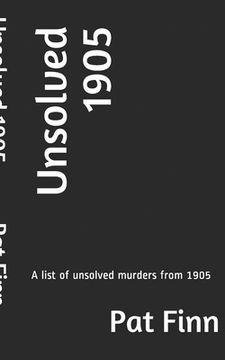 portada Unsolved 1905 (en Inglés)