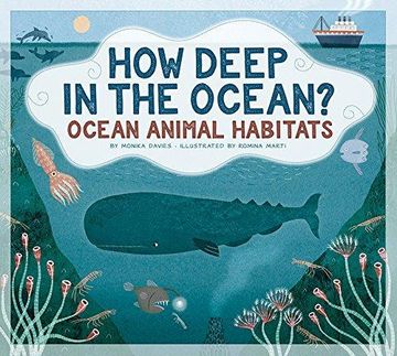 portada How Deep In The Ocean?: Ocean Animal Habitats (en Inglés)