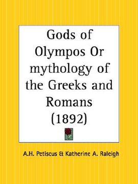 portada gods of olympos or mythology of the greeks and romans (in English)