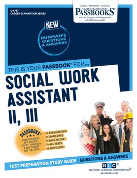 portada Social Work Assistant II, III (C-4767): Passbooks Study Guide Volume 4767