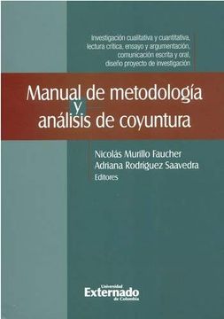 portada Manual de Metodología y Análisis de Coyuntura