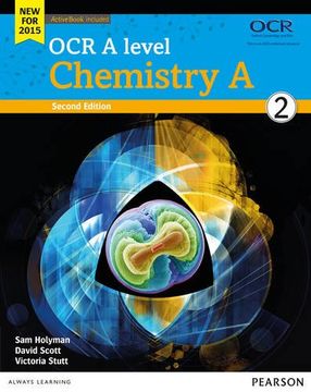 portada Ocr a level chemistry a student book 2 + activ (ocr gce science 2015)