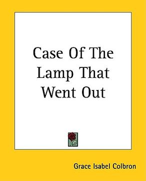 portada case of the lamp that went out (en Inglés)