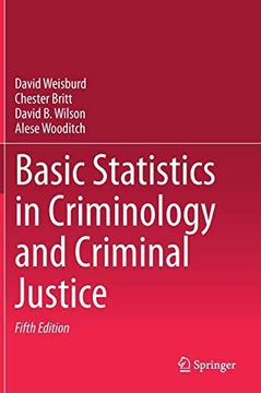portada Basic Statistics in Criminology and Criminal Justice (in English)