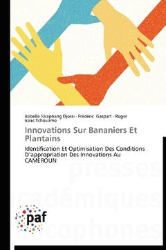 portada Innovations Sur Bananiers Et Plantains