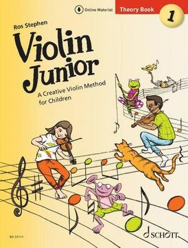 portada Violin Junior: Theory Book 1 (en Inglés)