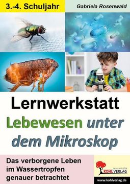 portada Lernwerkstatt Lebewesen Unter dem Mikroskop (en Alemán)