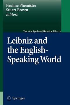 portada leibniz and the english-speaking world (en Inglés)