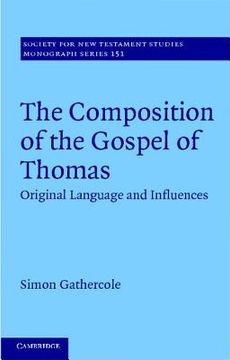 portada the composition of the gospel of thomas