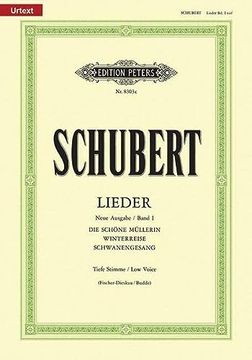 portada Songs (New Edition) (Low Voice): Die Schöne Müllerin, Winterreise, Schwanengesang; Urtext