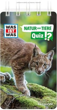 portada Was ist was Quiz Natur und Tiere (en Alemán)