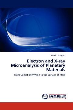 portada electron and x-ray microanalysis of planetary materials (in English)
