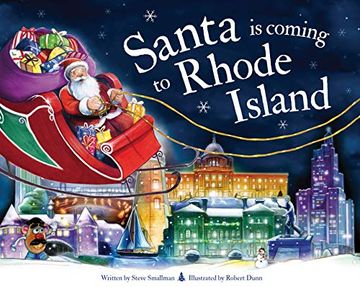 portada Santa is Coming to Rhode Island (in English)