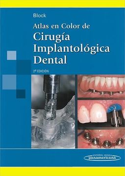 portada Atlas en Color de Cirugía Implantológica Dental