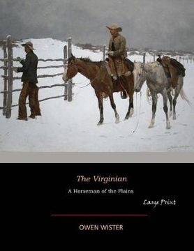 portada The Virginian: Large Print (in English)