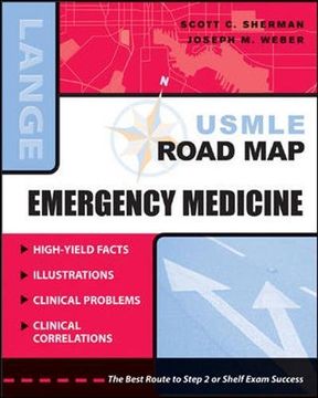 portada Usmle Road Map: Emergency Medicine (Lange Usmle Road Maps) (en Inglés)