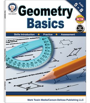 portada Geometry Basics, Grades 5 - 8 (en Inglés)