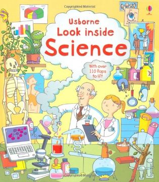 portada Look Inside: Science (Usborne Look Inside) (Look Inside Board Books) (en Inglés)