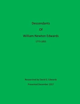 portada Descendants of William Newton Edwards (en Inglés)