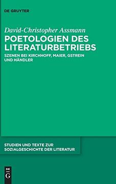 portada Poetologien des Literaturbetriebs: Szenen bei Kirchhoff, Maier, Gstrein und Handler (in German)