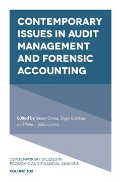 portada Contemporary Issues in Audit Management and Forensic Accounting: 102 (Contemporary Studies in Economic and Financial Analysis) (in English)