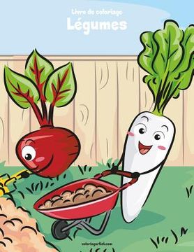 portada Livre de coloriage Légumes 1 (en Francés)