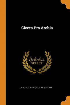 portada Cicero pro Archia 