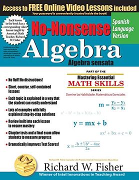 portada No-Nonsense Algebra, Spanish Language Version