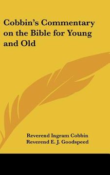 portada cobbin's commentary on the bible for young and old (en Inglés)
