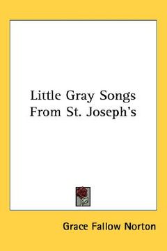 portada little gray songs from st. joseph's (en Inglés)