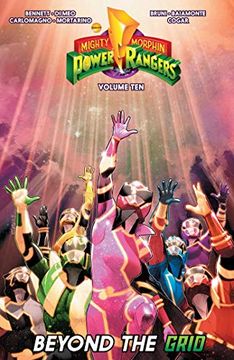 portada Mighty Morphin Power Rangers, Vol. 10: Beyond the Grid (in English)