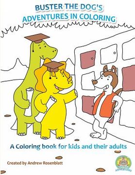 portada Adult Coloring Books: Buster's Adventures in Coloring (en Inglés)