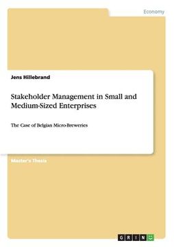 portada stakeholder management in small and medium-sized enterprises (en Inglés)