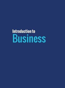 portada Introduction To Business (en Inglés)