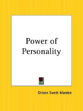 portada power of personality (in English)
