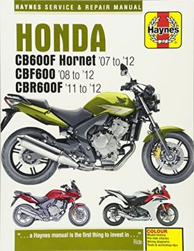 portada Honda CB600 Hornet, CBF600 and CBR600F (07-12)