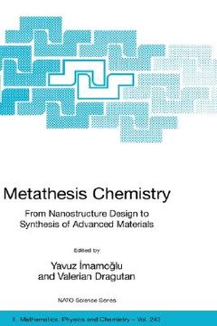 portada metathesis chemistry: from nanostructure design to synthesis of advanced materials