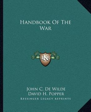 portada handbook of the war (en Inglés)