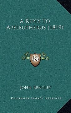 portada a reply to apeleutherus (1819) (en Inglés)