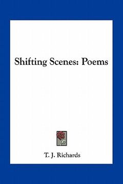portada shifting scenes: poems